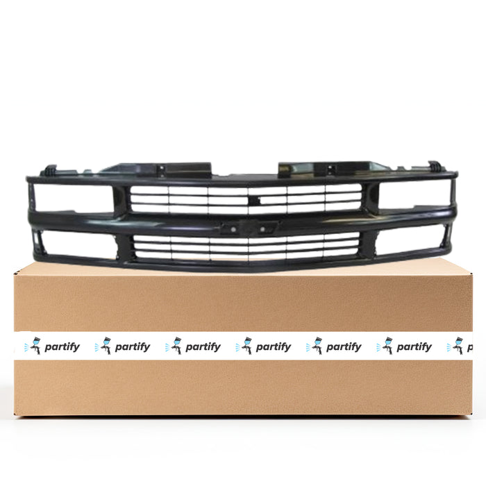 Chevrolet Blazer/Tahoe Base/Limited/LS/LT/Z71/Base/Silverado Grille W/Composite Lamps Black Assembly - GM1200239