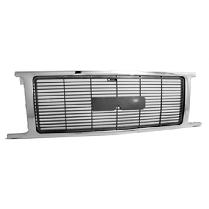 GMC G1500/G2500/G3500 Grille Early Design Bright Assembly - GM1200415