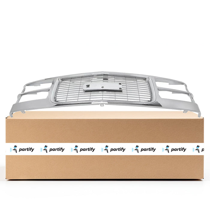 GMC C1500/C2500/C3500/K1500/K2500/K3500/Sierra 1500/Sierra 2500/Sierra 3500 CAPA Certified Grille W/Composite Headlamps All Chrome Replacement Design Assembly - GM1200448C