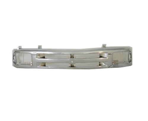 Chevrolet Blazer/S10 Base Grille All Bright Plated Plastic W/O Emblem Assembly - GM1200525