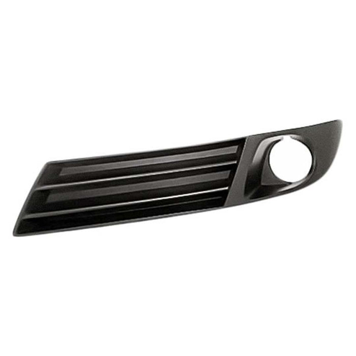 Saturn Aura Lower OEM Grille Driver Side Outer With Fog Lamp Hole Matte Black Xr Model - 25828262