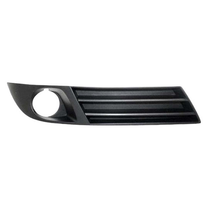 Saturn Aura Lower CAPA Certified Grille Passenger Side Outer With Fog Lamp Hole Matte Black Xr Model - GM1200582C