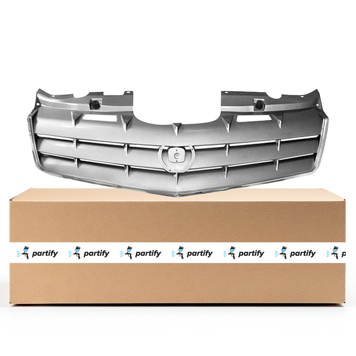 Parrilla cromada plateada con certificación CAPA para Cadillac SRX sin luces deportivas - GM1200611C