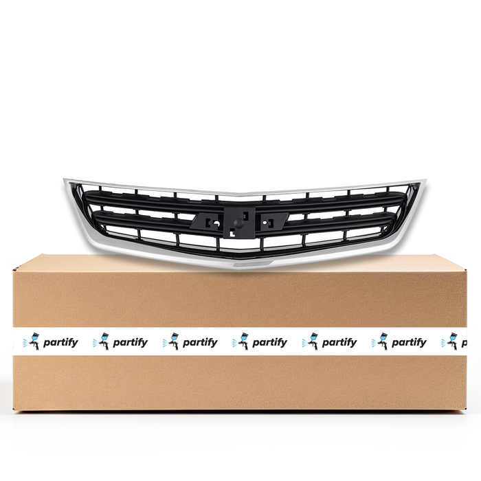 Chevrolet Impala OEM Grille With Chrome Molding Matte Black Ls Model - 84720376