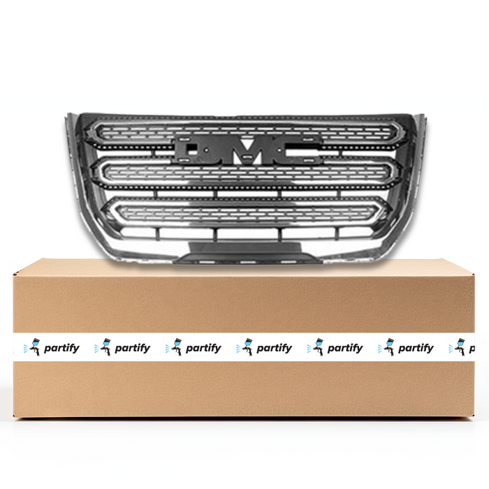 GMC Terrain CAPA Certified Grille Chrome Center Horizontal Moulding With Chrome Frame Slt Model - GM1200724C