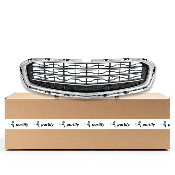 Chevrolet Cruze Lower CAPA Certified Grille Black With Chrome Frame/Moulding For Ltz Model - GM1200729C