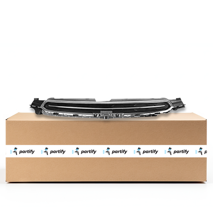 Parrilla superior OEM negra con marco cromado para Chevrolet Cruze (modelo LTZ) - 94516090