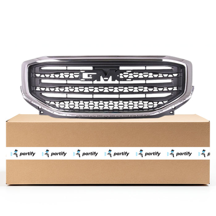 Parrilla con marco cromado para GMC Acadia SL/SLE - GM1200751