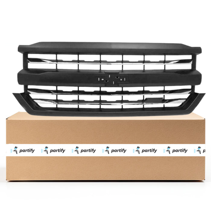 Chevrolet Silverado 1500/1500 LD LT/LT/LTZ/GMC Sierra 1500 Grille W/Z71 Pkg Chrome Trim Assembly - GM1200763
