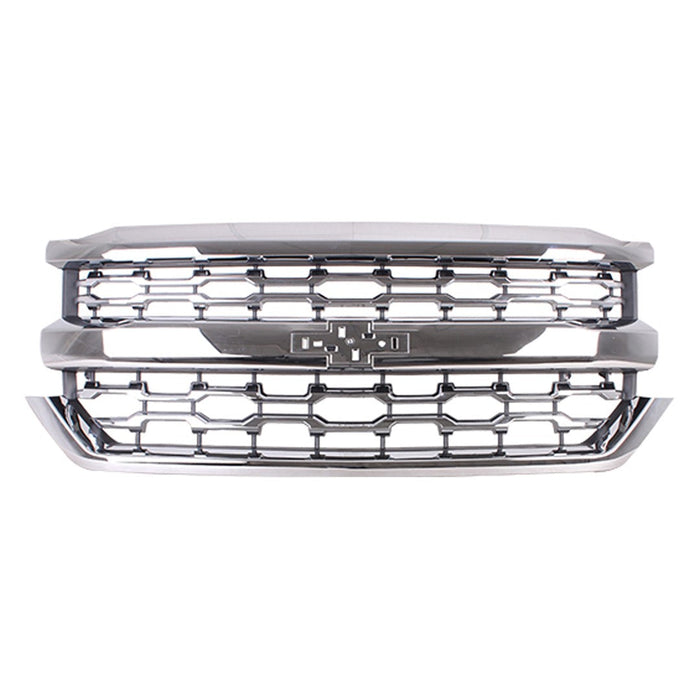 Chevrolet Silverado 1500 LTZ CAPA Certified Grille W/O Z71 Pkg Assembly - GM1200765C
