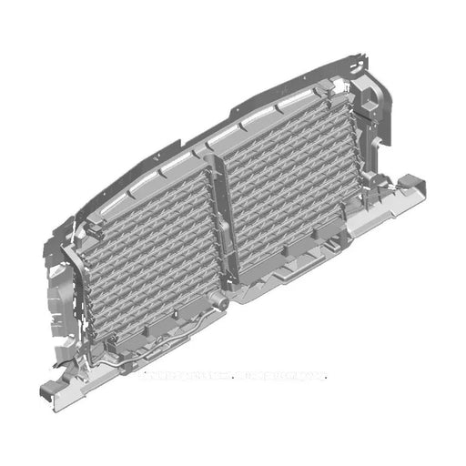 Chevrolet Silverado 1500 Custom Trail Boss/WT/Shutter Assy Grille Air Intake Custom Trail Boss Crew Cab Pickup 8 Cyl 5.3L Without Turbo - GM1206165