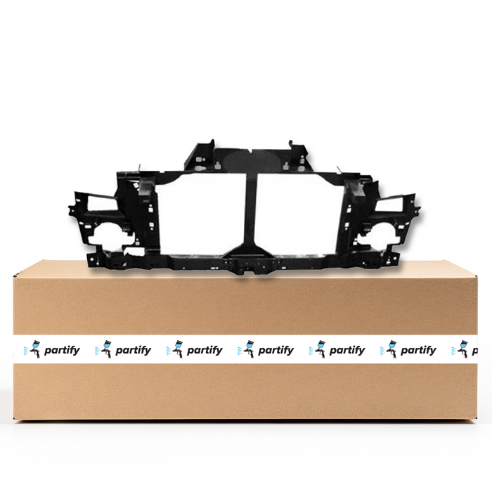 Chevrolet Van Chevy Express Radiator Support 03-17 With Chrome Composite Lamp CAPA Certified Grille - GM1225216C