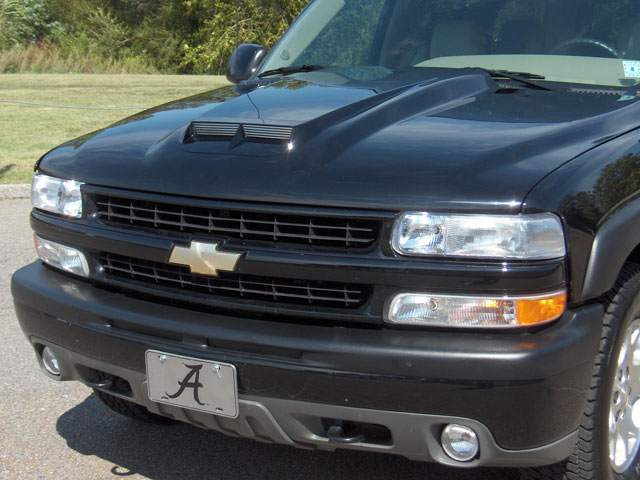 Chevrolet Silverado 1500/2500/Suburban 1500/Suburban 2500/Tahoe CAPA Certified Hood Cowl CAPA Certified Hood Ram Air Style - GM1230360C
