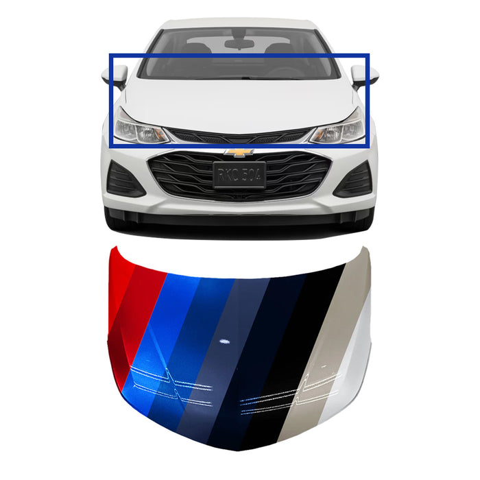 Chevrolet Cruze Hood - GM1230443