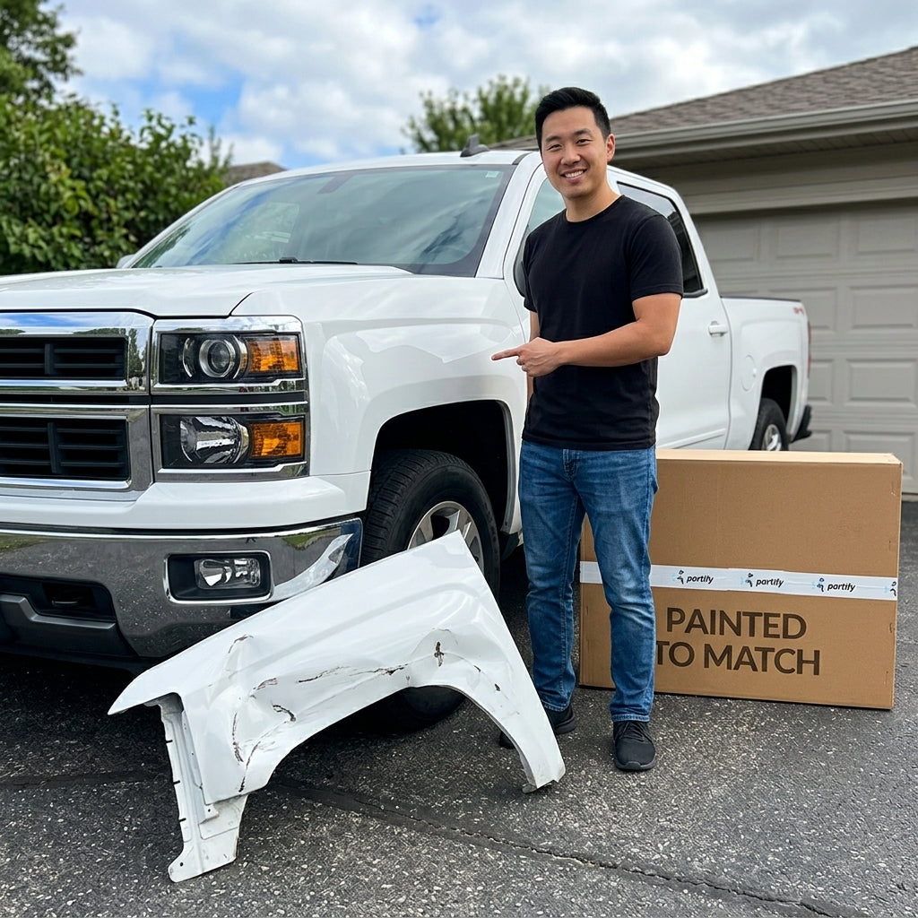 2007-2014 Chevrolet Silverado 1500/2500/3500 Driver Side Fender
