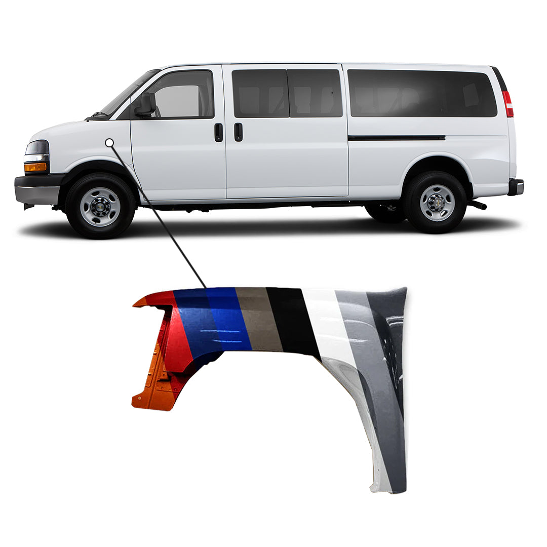 2007-2014 Chevrolet Silverado 1500/2500/3500 Driver Side Fender