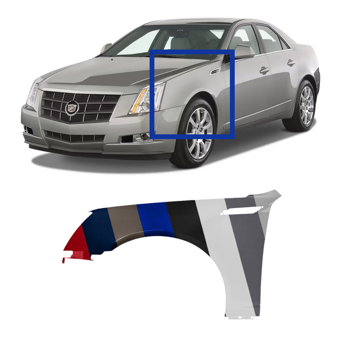 Cadillac CTS CAPA Certified Driver Side Fender - GM1240353C