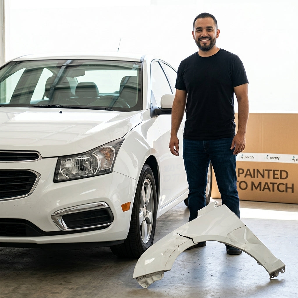 2011-2016 Chevrolet Cruze/Cruze Limited Driver Side Fender Without