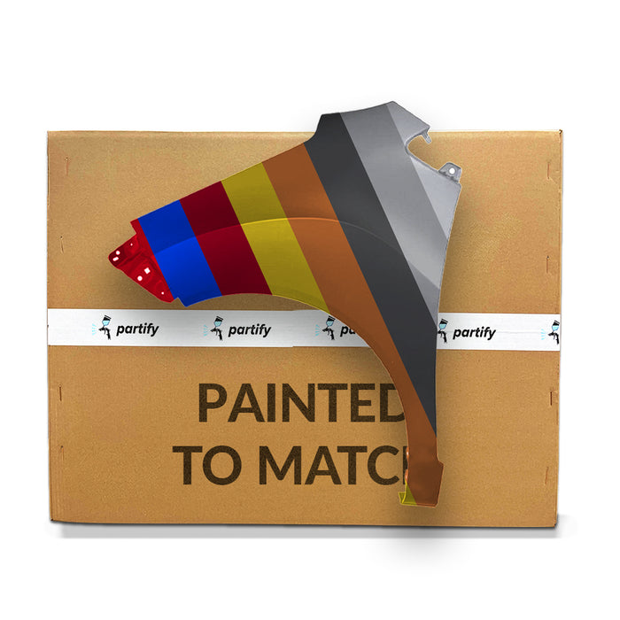 Chevrolet Spark OEM Driver Side Fender Without Side Light Hole & Without Rocker Molding Holes - 95364002