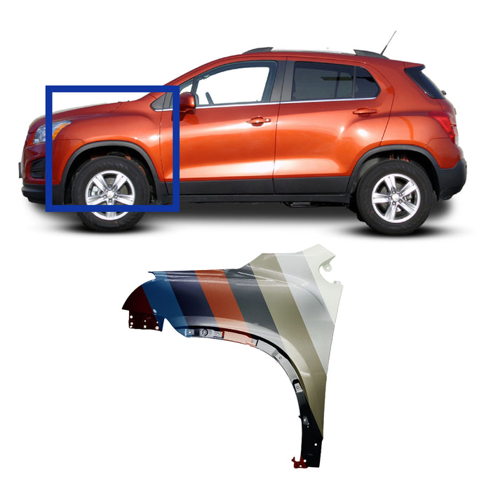 Chevrolet Trax CAPA Certified Driver Side Fender - GM1240386C