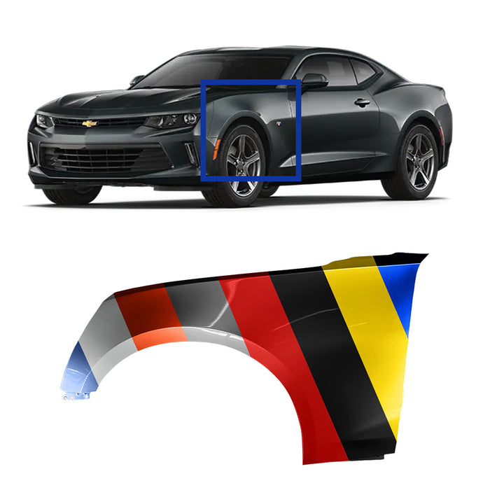 Chevrolet Camaro CAPA Certified Driver Side Fender - GM1240399C