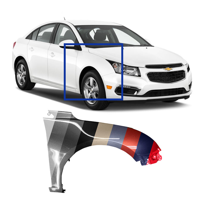 Chevrolet Cruze/Limited CAPA Certified Passenger Side Fender - GM1241370C