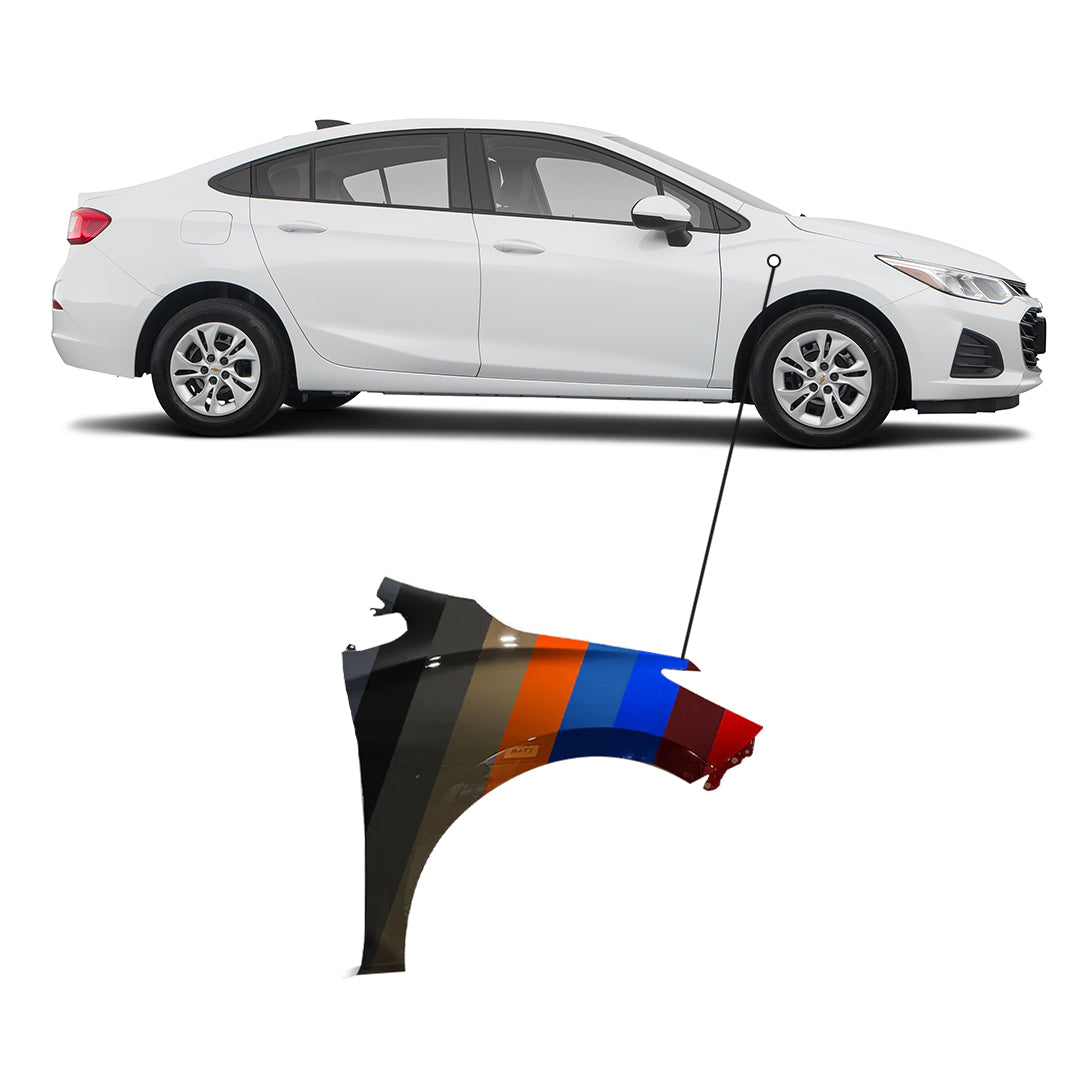 2016-2019 Chevrolet Cruze Passenger Side Fender - GM1241396 — Partify