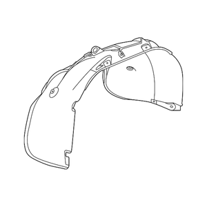 Passenger Side Fender Liner image