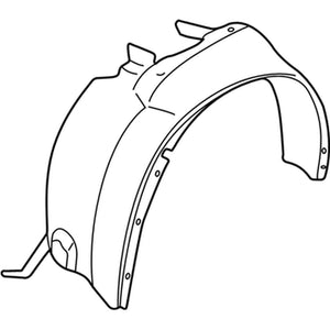 Front Driver Side Fender Splash Shield image