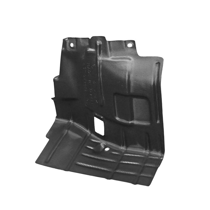 Chevrolet Spark Front Passenger Side Fender Splash Shield Mat: Pe/Vacuum Form - GM1251165
