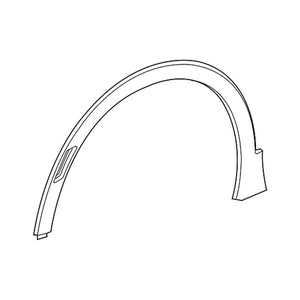 Front Passenger Side Wheel Arch Molding image