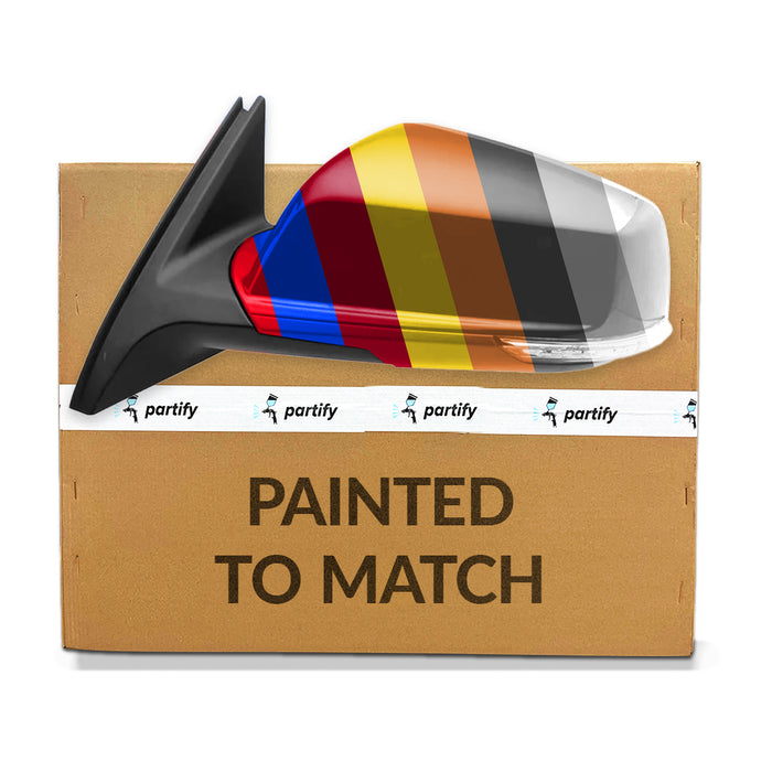 Chevrolet Malibu Driver Side Door Mirror Heated W/Signal Lamp W/O Memory Man-Folding W/Cover Assembly - GM1320457