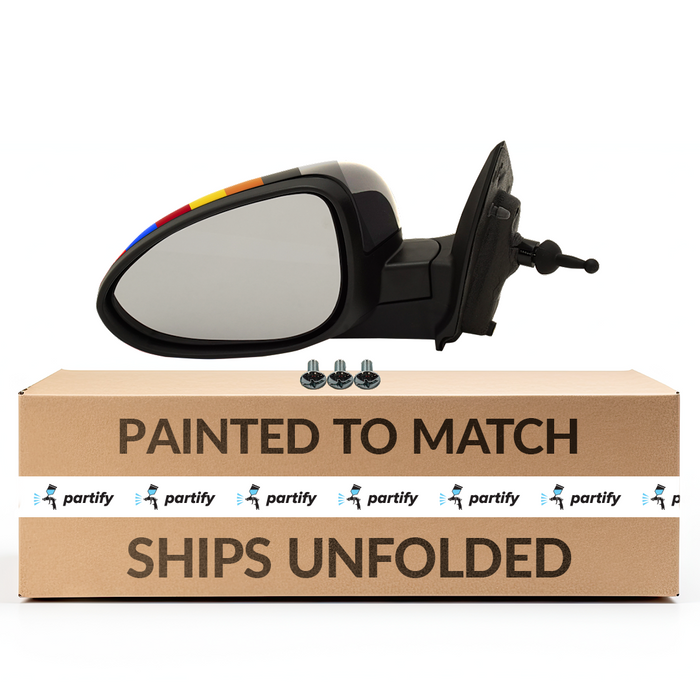 Chevrolet Sonic Driver Side Door Mirror Manual Non-Heated Assembly - GM1320534