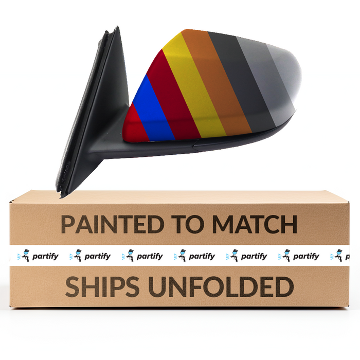 Cadillac ATS Base/Luxury/Performance/Premium/Premium Sport Driver Side Door Mirror W/O Signal Lamps Assembly - GM1320550