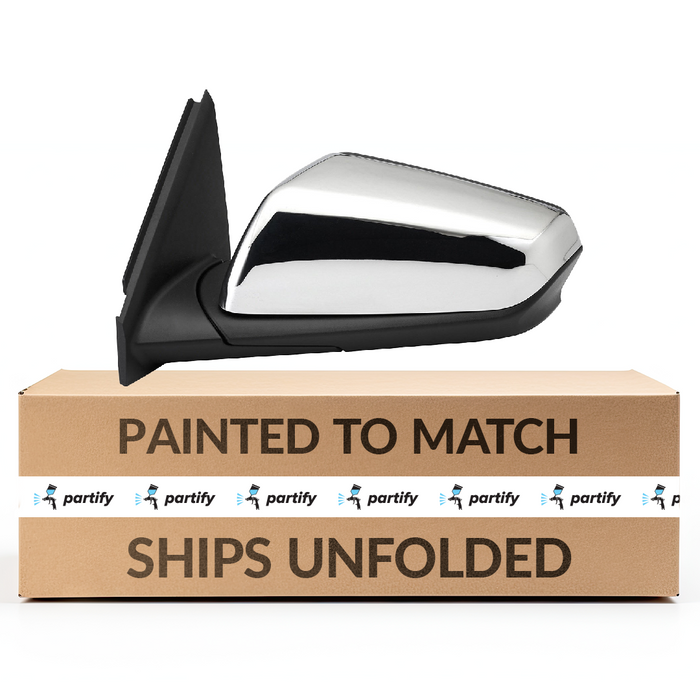 Buick LaCrosse Premium/Sport Touring Driver Side Door Mirror W/S/Lamp W/Bsd W/O Driver Confidence W/O Dimming Assembly - GM1320635