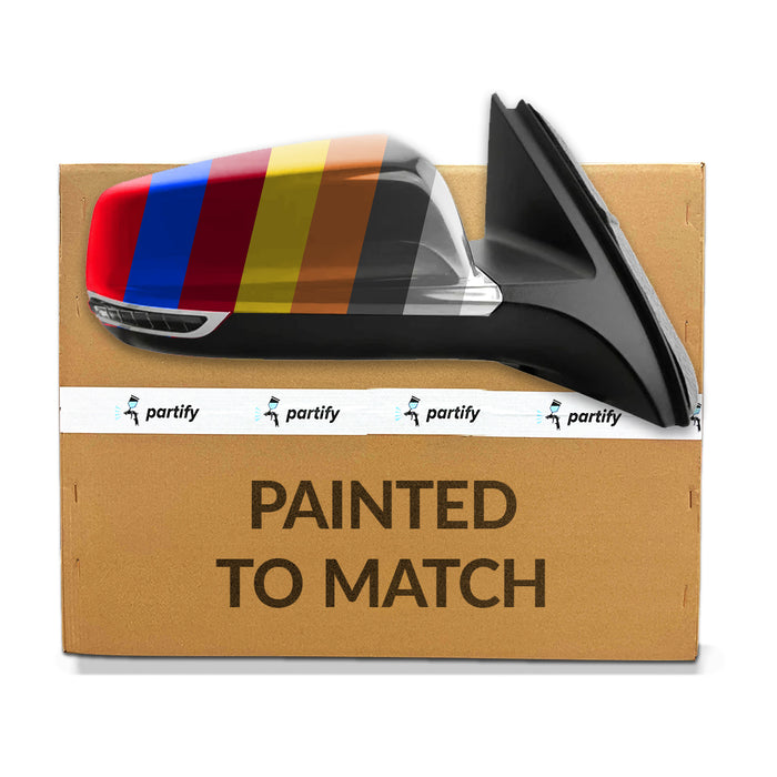 Chevrolet Malibu Passenger Side Door Mirror Heated W/Signal Lamp W/O Memory W/Cover Textured Assembly - GM1321487