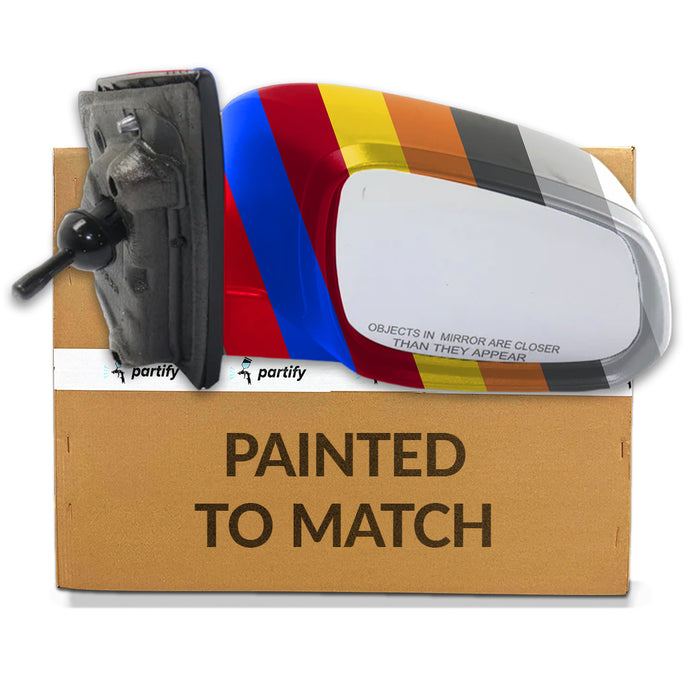 Chevrolet Spark LS Passenger Side Door Mirror W/Cover Assembly - GM1321532