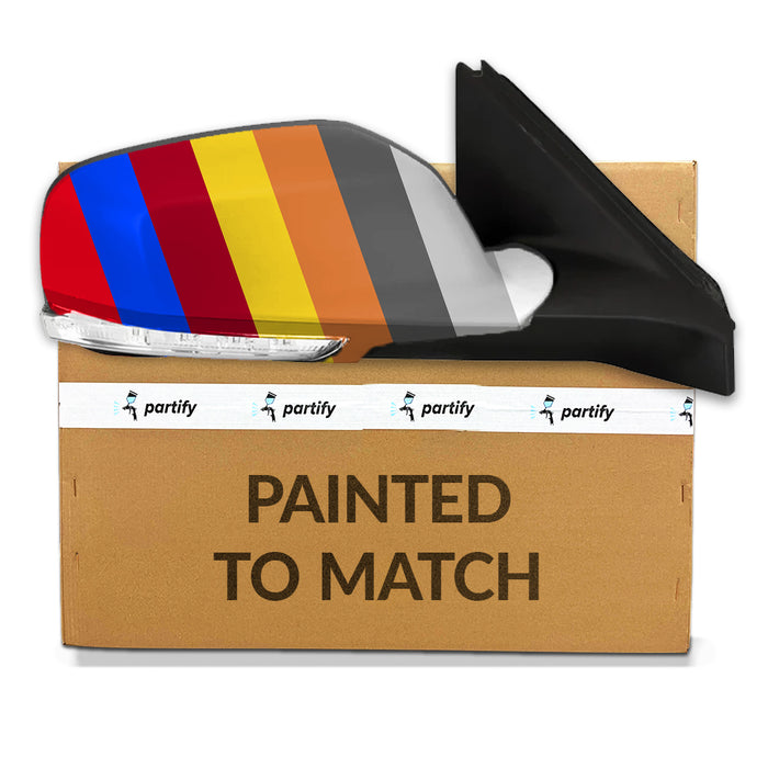 Buick LaCrosse Premium/Touring Passenger Side Door Mirror Heated W/Signal Lamp W/O Side Object Sensor Convex Assembly - GM1321537