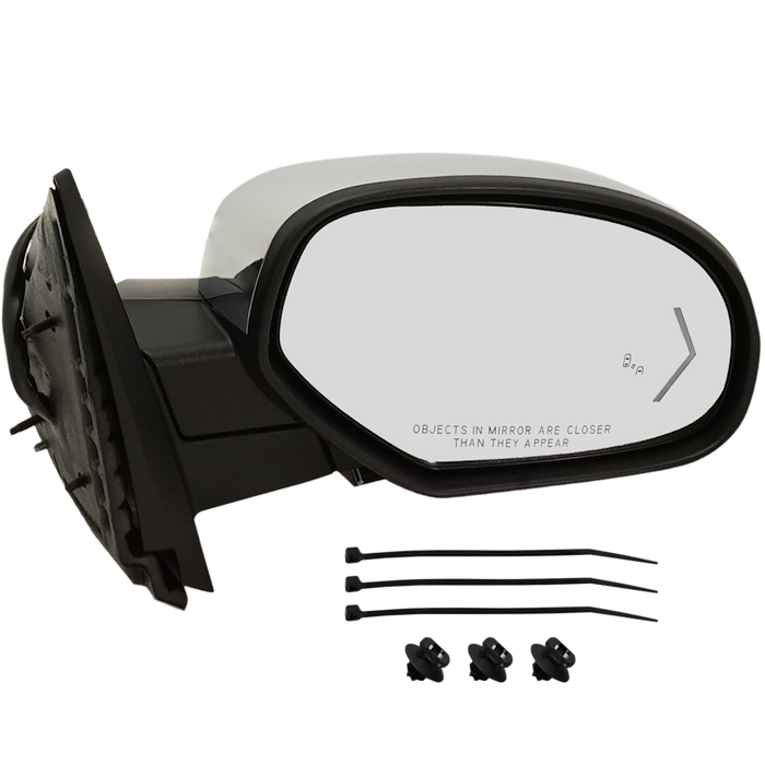 Chevrolet Tahoe Passenger Side Door Mirror Heated W/Memory W/Signal W/Blis Pwr-Folding Chrome Assembly - GM1321525