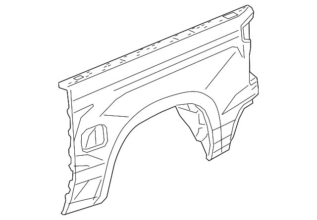 GMC Sierra 1500/Sierra 1500 Limited Outer Truck Bed Panel - GM1756147