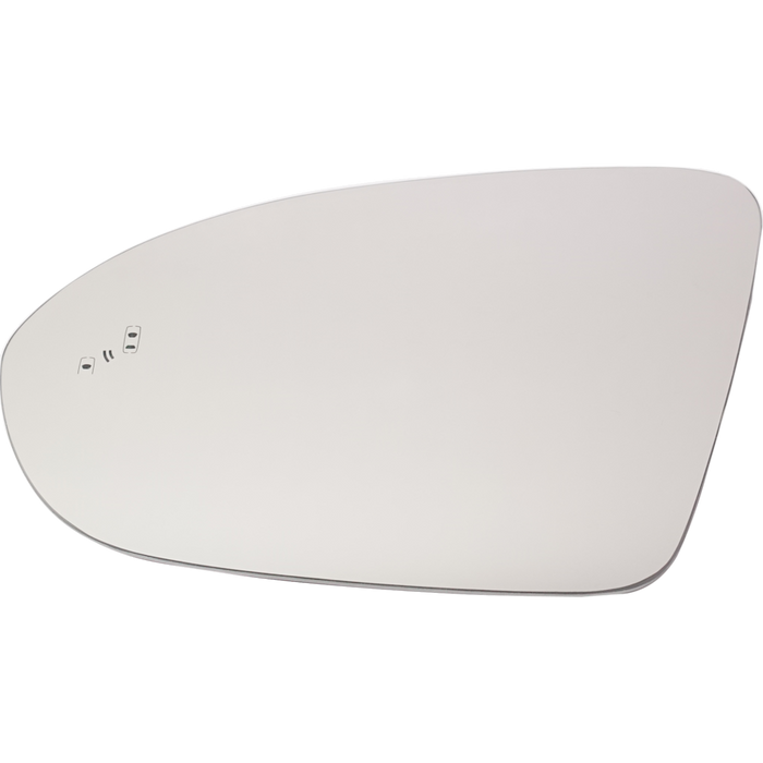 Chevrolet Cruze Driver Side Door Mirror Glass Heated W/Blind Spot Detection Flat - GM1324185
