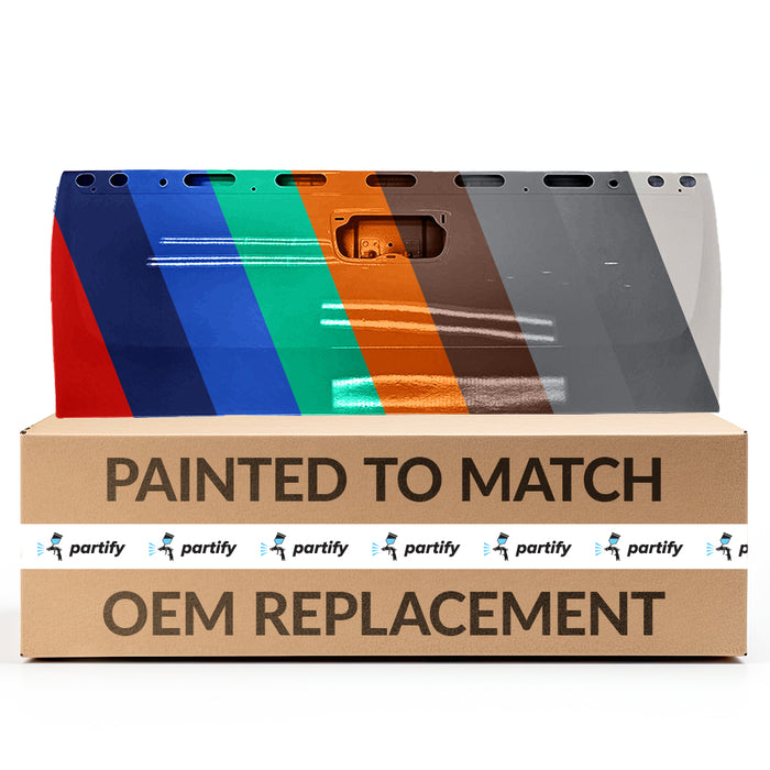 Puerta trasera sin cerradura con certificación CAPA para Chevrolet Silverado/GMC Sierra 1500/2500/3500 - GM1900126C