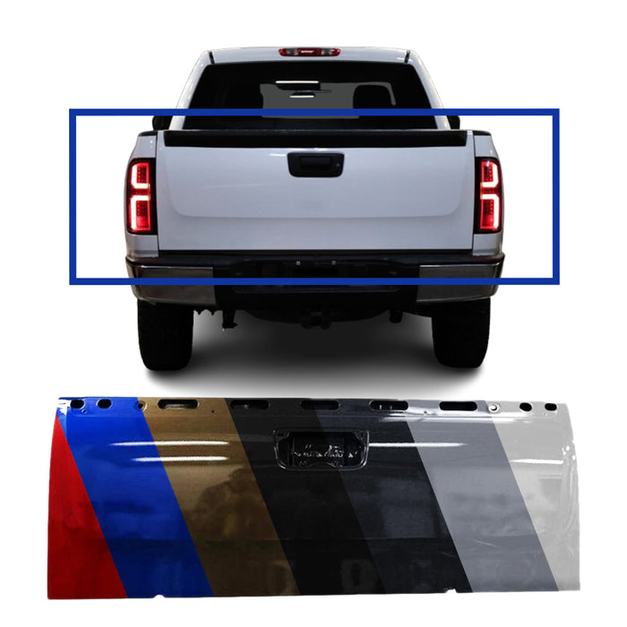 Chevrolet Silverado/GMC Sierra 1500/2500/3500 Locking CAPA Certified Tailgate Shell With Rear View Camera Capability - GM1900130C