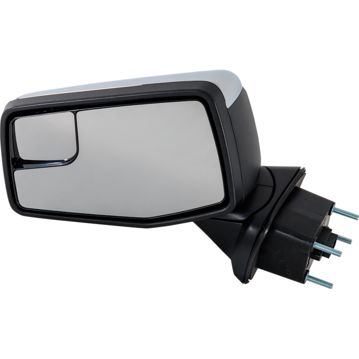 Chevrolet Silverado 1500/1500 LTD Driver Side Door Mirror Std Pwr Folding W/O S/V Camera W/O Bsd W/Cover Chrome Assembly - GM1320589