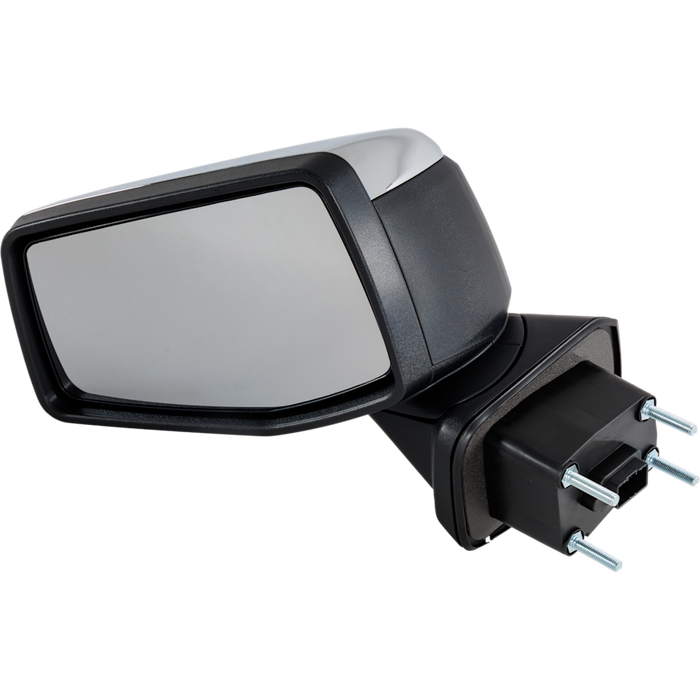 GMC Sierra 1500/1500 Limited Driver Side Door Mirror Pwr Folding W/O Surround View Camera W/O Blind Spot Chrome - GM1320629