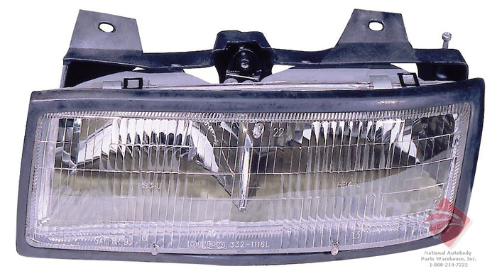 Chevrolet Corsica/Pontiac Tempest Driver Side Headlight Assembly Composite - GM2502109
