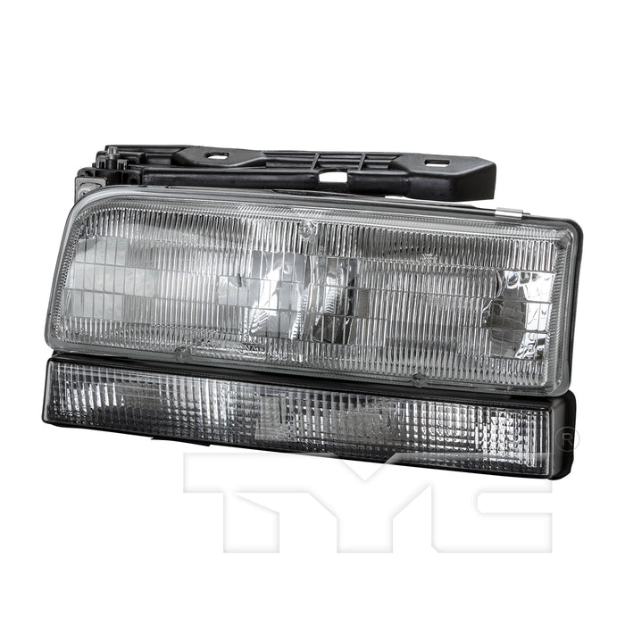 Buick LeSabre/Park Avenue Driver Side Headlight Assembly W/O Edged Lens Combination Lamp Includes Park Lamp Composite - GM2502129