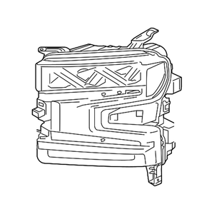 Driver Side Headlight Assembly image