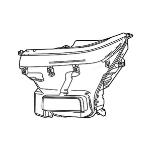 Passenger Side Headlight Assembly image