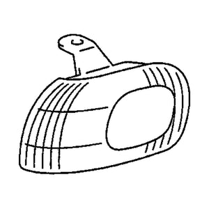 Front Passenger Side Turn Signal Light Lens / Housing image